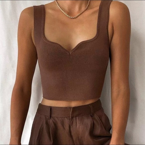 Tops - Ribbed Knit Cami